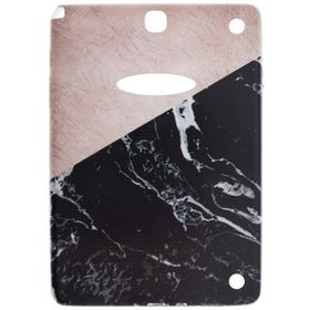 Gogo Accessories Samsung T550 Model Iki Renkli Baskılı Mermer Desenli Silikon Kılıf