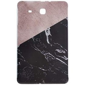 Gogo Accessories Samsung T560 Model Iki Renkli Mermer Desenli Baskılı Desenli Silikon Kılıf