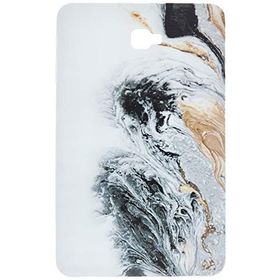 Gogo Accessories Samsung T580 Model Dalgali Ebru Baskılı Silikon Kılıf