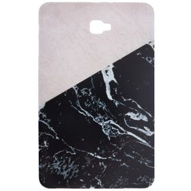 Gogo Accessories Samsung T580 Model Iki Renkli Mermer Desenli Baskılı Desenli Silikon Kılıf