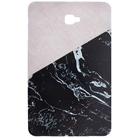 Gogo Accessories Samsung T580 Model Iki Renkli Mermer Desenli Baskılı Desenli Silikon Kılıf