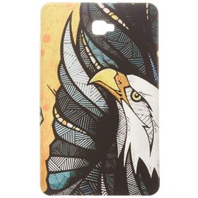Gogo Accessories Samsung T580 Model Kartal Baskılı Silikon Kılıf