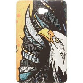 Gogo Accessories Samsung T580 Model Kartal Baskılı Silikon Kılıf