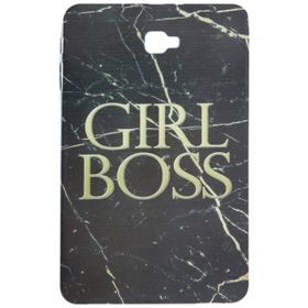Gogo Accessories Samsung T580 Model Mermer Desenli Boss Baskılı Silikon Kılıf