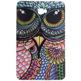 Gogo Accessories Samsung T580 Model Renkli Baykus Baskılı Silikon Kılıf