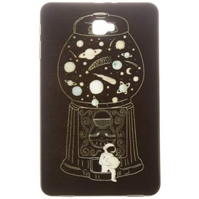 Gogo Accessories Samsung T580 Model Yalniz Astronot Baskılı Silikon Kılıf