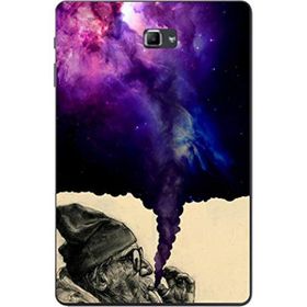 Gogo Accessories Samsung Tab ile Uyumlu P580 Sigara İçen Adam Baskılı Silikon Kılıf