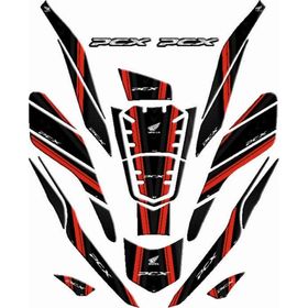 Gogo Honda PCX Kırmızı Tank Pad