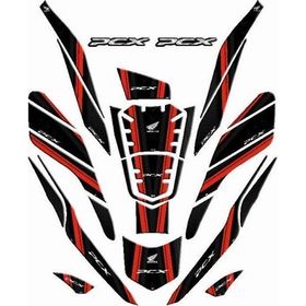 Gogo Honda PCX Kırmızı Tank Pad