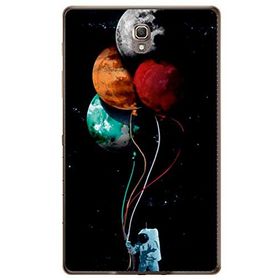 Gogo Samsung Galaxy Tab S Sm T700 Astronot Baskılı Silikon Kılıf