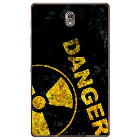 Gogo Samsung Galaxy Tab S Sm T700 Danger Baskılı Silikon Kılıf