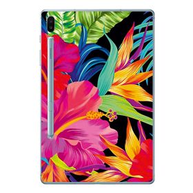 Gogo Samsung Galaxy Tab S6 T860/T865/T867 Kare Desenler Silikon Baskılı Arka Kapak