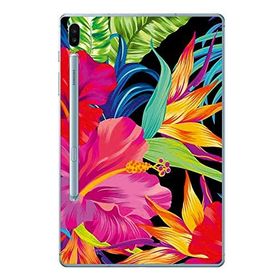 Gogo Samsung Galaxy Tab S6 T860/T865/T867 Kare Desenler Silikon Baskılı Arka Kapak