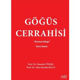 Göğüs Cerrahisi Kırmızı Kitap - Nobel Tıp Kitabevleri