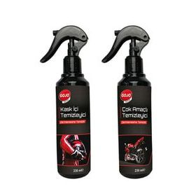 Gojo 230 ml Motosiklet Kask İçi Temizleyici +230 ml Çok Amaçlı Temizleyici