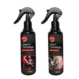 Gojo 230 ml Motosiklet Kask İçi Temizleyici ve Zincir Temizleyici