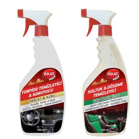 Gojo 2x750 ml Torpido & Kumaş Temizleyici