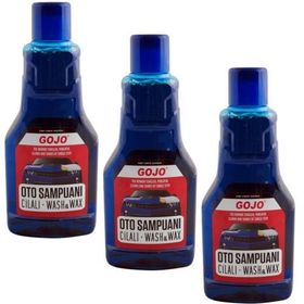 Gojo 3'lü Cilalı Oto Şampuanı
