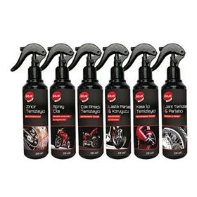 Gojo 6 Parça Motosiklet Bakım Temizlik Seti