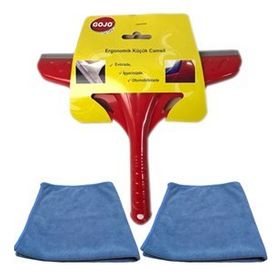 Gojo Cam Çekçek Küçük Boy + 2 Adet Mikrofiber Bez