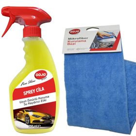 Gojo Hızlı Sprey Cila & Gojo Mikrofiber Kurulama Havlusu
