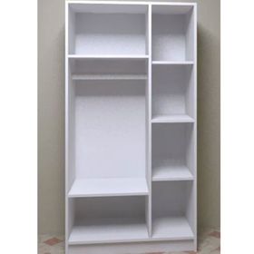 Gökberk GB-6400 %100 MDF 3 Kapaklı Elbise Dolabı Gardırop