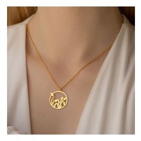 Gökdeniz 925 925 Ayar Minimal Laleler Model Kadın Gümüş Kolye