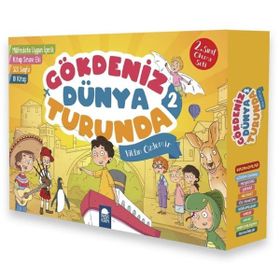Gökdeniz Dünya Turunda 2: 10 Kitaplı 2 .Sınıf Okuma Seti Mavi Kirpi Yayınları