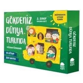 Gökdeniz Dünya Turunda-2.Sınıf Okuma Seti-10 Kitap Takım - Kolektif