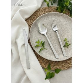 Gökdil Tuana 36 Parça 12 Kişilik Çatal Kaşık Bıçak Takımı