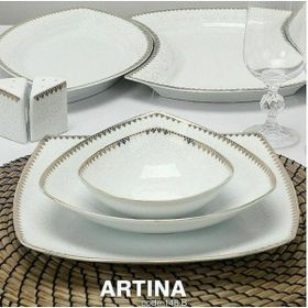 Göksan Mutfak Artina 101 Parça Porselen Yemek Takımı