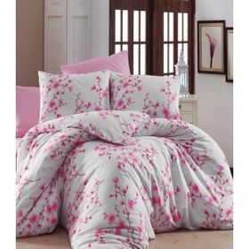 Gökyıldız Derosa Pembe Ranforce 200 x 220 cm Çift Kişilik Nevresim Takımı