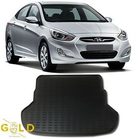 Gold 2011-2020 Hyundai Accent Blue 3D Bagaj Havuzu