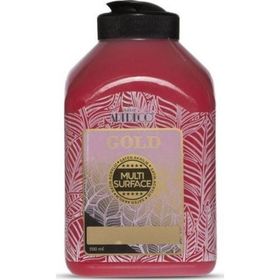 Gold 224 Çilek Kırmızı 140 ml Multi Surface Saten Akrilik Boya