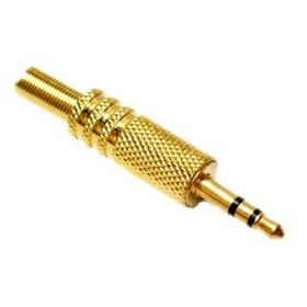 Gold 3.5 mm Stereo Erkek Jack