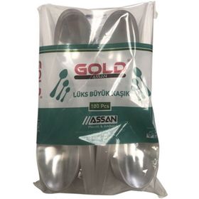 Gold Assan Lüks 100'lü Kaşık