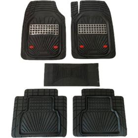 Gold Audi A8 3D Negro Karbon Floro Oto Paspas