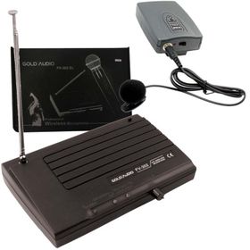 Gold Audio FV-302 VHF Tek Yaka Elsiz Mikrofon