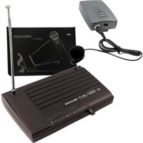 Gold Audio FV-302 VHF Tek Yaka Telsiz Mikrofon