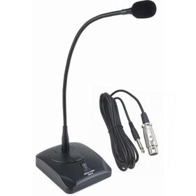 Gold Audio GM-818 Işıklı Ding Donglu Kürsü Mikrofonu