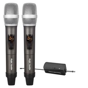 Gold Audio GX-832EE UHF Çift El Telsiz Mikrofon