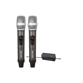 Gold Audio GX-832EE UHF Çift El Telsiz Mikrofon