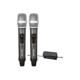 Gold Audio GX-832EE UHF Çift El Telsiz Mikrofon