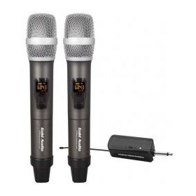 Gold Audio GX-832EE UHF Çift El Telsiz Mikrofon
