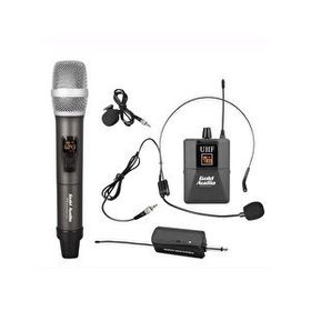 Gold Audio GX-832EY EL+Yaka UHF Telsiz Mikrofon