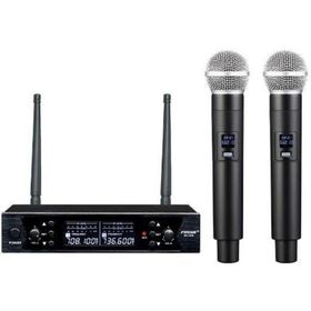 Gold Audio U636-EE UHF Telsiz El+El Mikrofonu