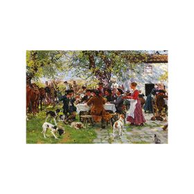 Gold Avcıların Öğle Yemeği 1000 Parça Puzzle