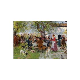 Gold Avcıların Öğle Yemeği 1000 Parça Puzzle
