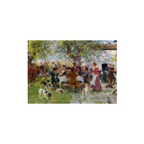 Gold Avcıların Öğle Yemeği 1000 Parça Puzzle