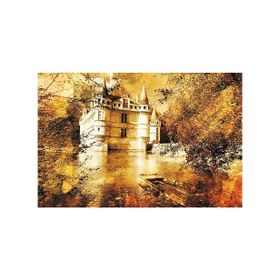 Gold Azay Le Rideau Şatosu 500 Parça Puzzle